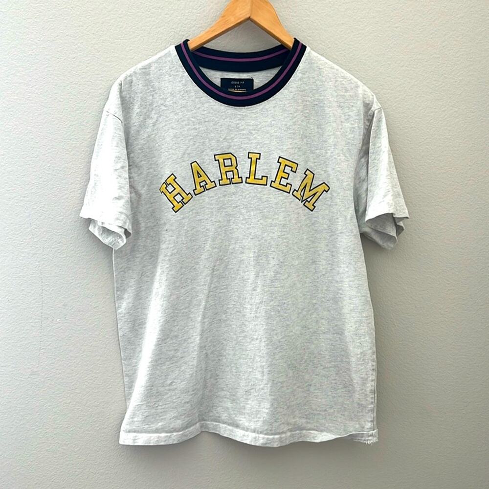 Cotton On Harlem Graphic‎ Ringer Tee | Size Small